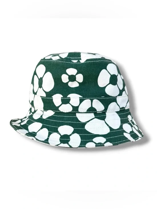 Marni x Carhartt WIP Floral Print Bucket Hat Green/White Size M-L - Picture 3 of 7